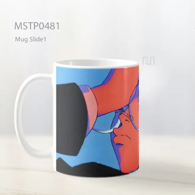 Dandadan Okarun Seni Vivid Mug MSTP0481 - All-side / Desain