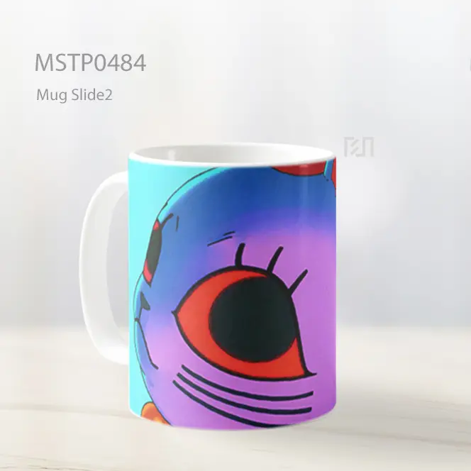 Dandadan Turbo Granny Bentuk Kucing Mug MSTP0484 - All-side / Desain