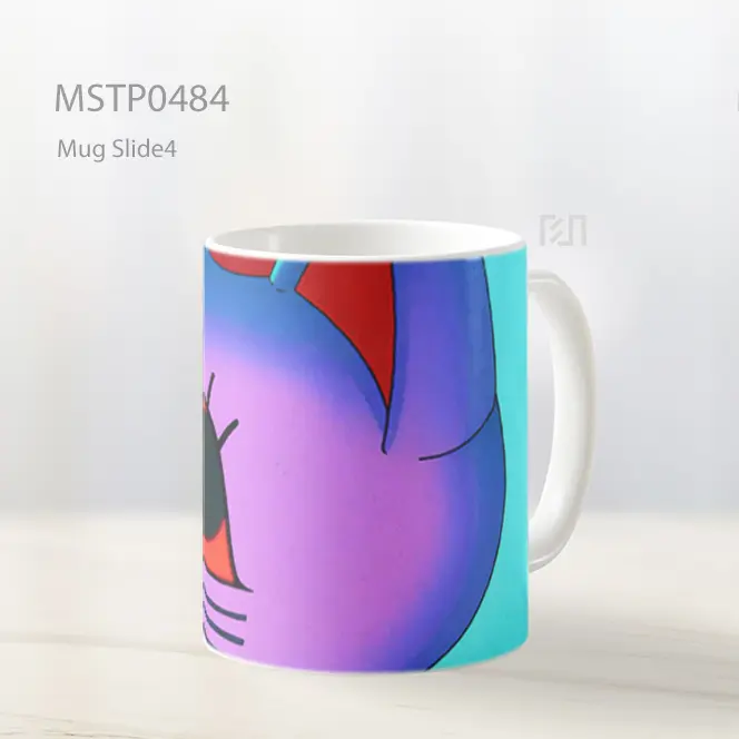 Dandadan Turbo Granny Bentuk Kucing Mug MSTP0484