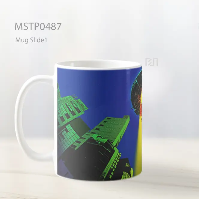 Dandadan Ufo Pemindahan Sapi Mug MSTP0487 - All-side / Desain