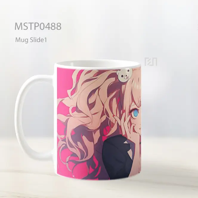 Danganronpa Junko Enoshima Keputusasaan Maniak Mug MSTP0488 - All-side / Desain