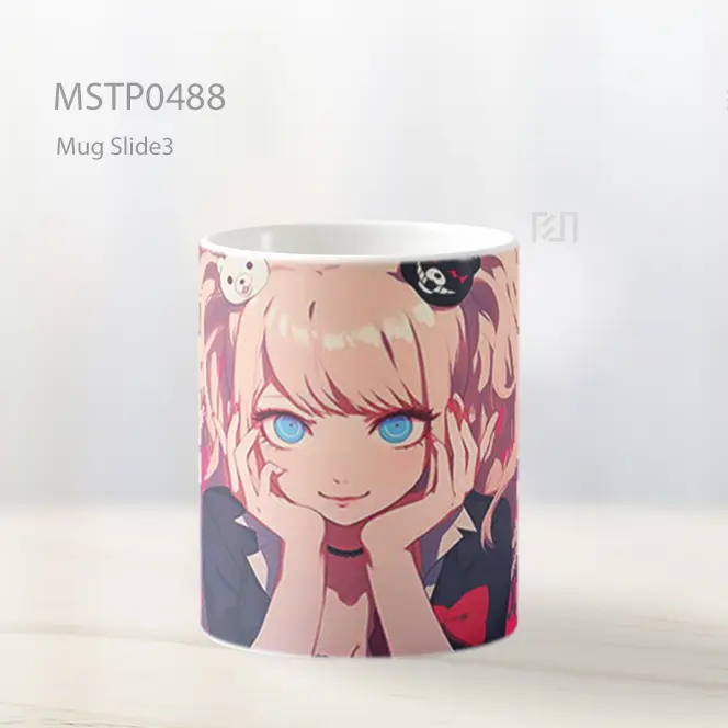 Danganronpa Junko Enoshima Keputusasaan Maniak Mug MSTP0488 - All-side / Desain