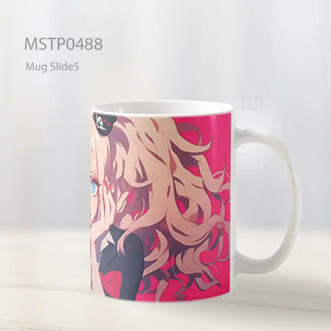 Danganronpa Junko Enoshima Keputusasaan Maniak Mug MSTP0488 - All-side / Desain