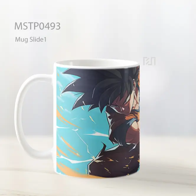 Dbz Goku Charge Power Mug MSTP0493 - All-side / Desain