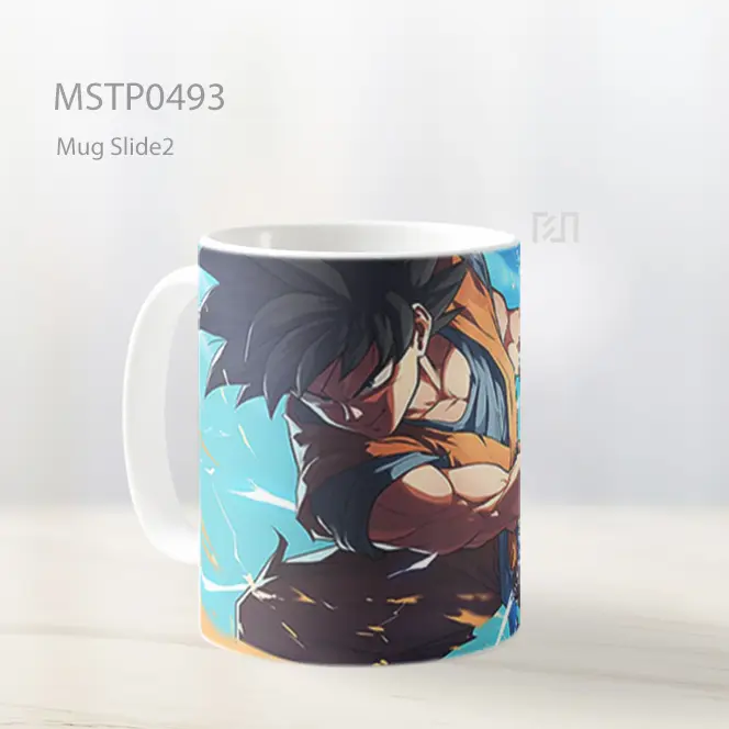 Dbz Goku Charge Power Mug MSTP0493 - All-side / Desain