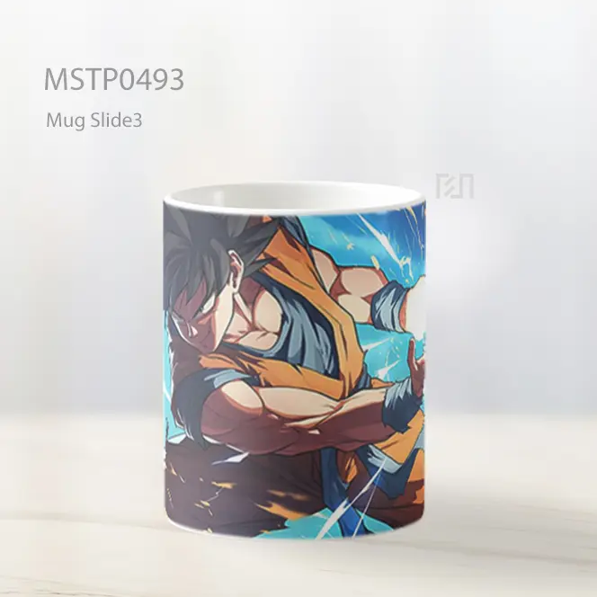 Dbz Goku Charge Power Mug MSTP0493 - All-side / Desain