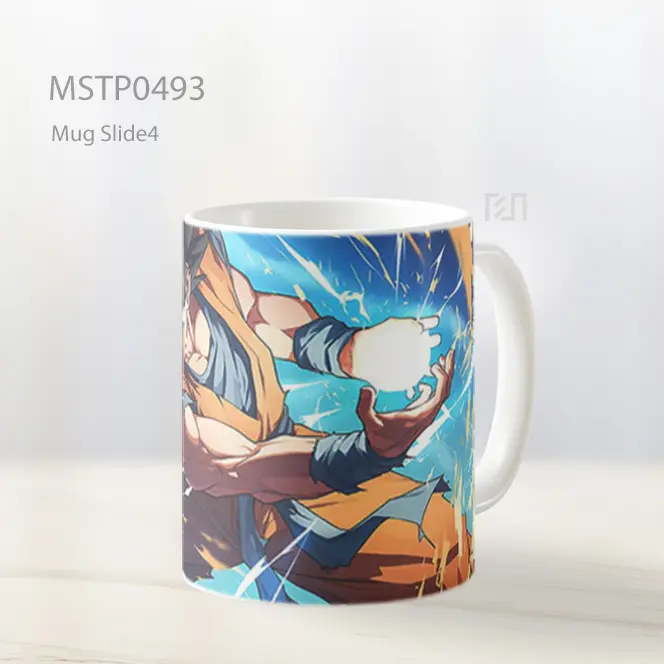 Mug Keramik Premium SNI - Dbz Goku Charge Power Mug MSTP0493
