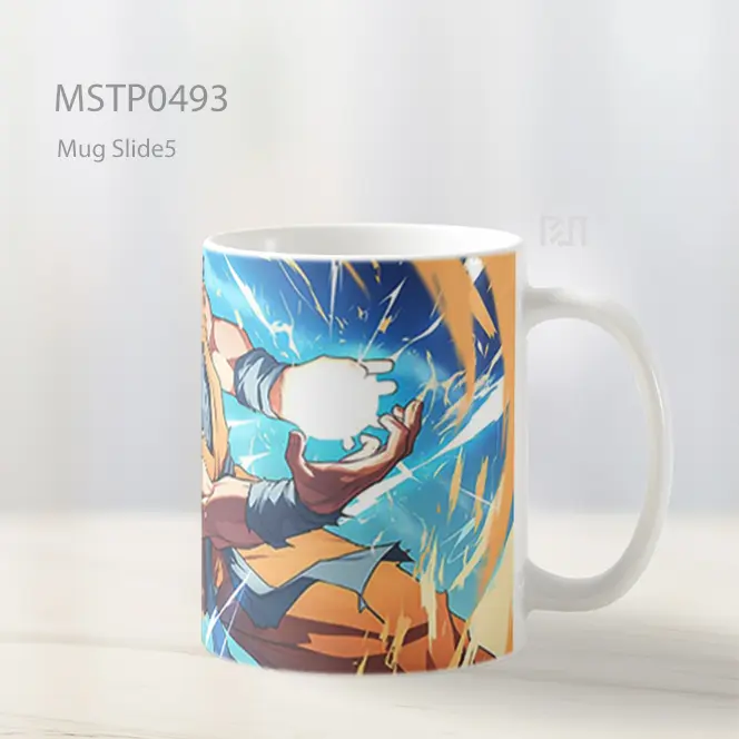 Dbz Goku Charge Power Mug MSTP0493 - All-side / Desain