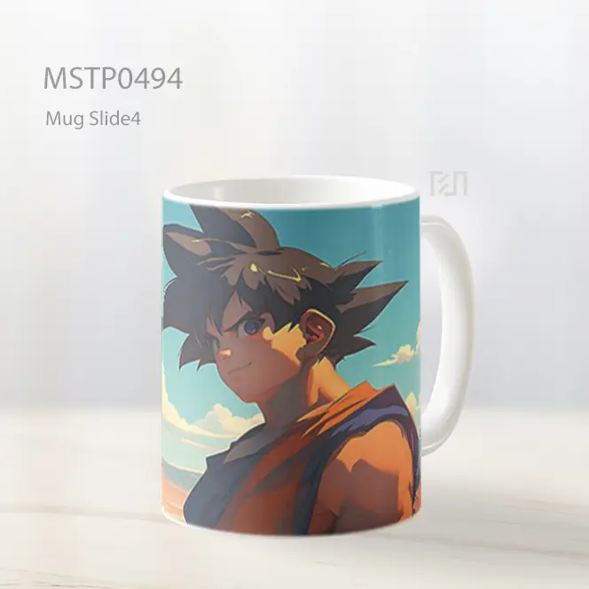 Dbz Goku Gurun Sunset Mug MSTP0494
