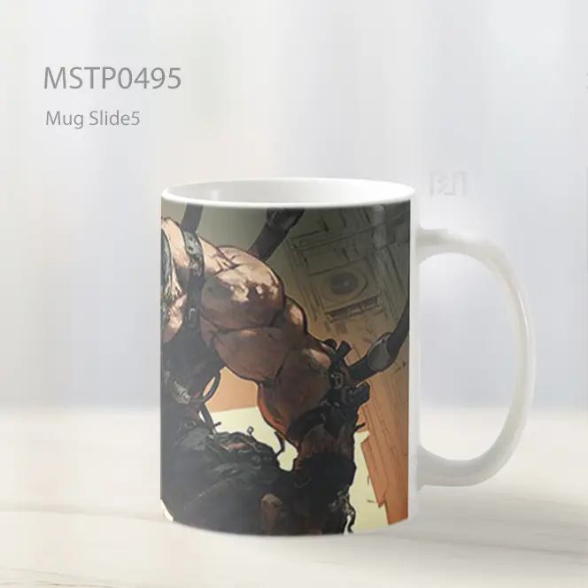 Dc Comics Bane Glowing Venom Mug MSTP0495 - All-side / Desain