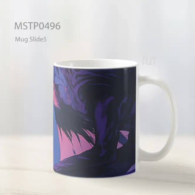 Death Note L And Ryuk Buku Mug MSTP0496 - All-side / Desain