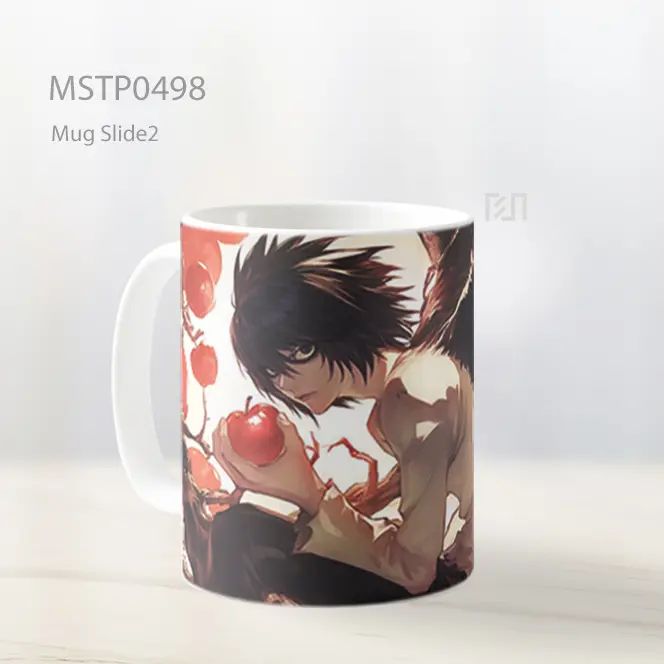 Death Note L Apel Mug MSTP0498 - All-side / Desain