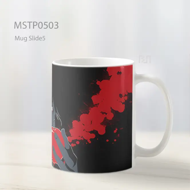 Death Note Light Dengan Apel Hitam Minimalis Mug MSTP0503 - All-side / Desain