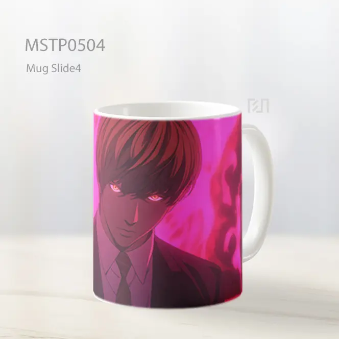 Death Note Light Yagami Pink Mug MSTP0504