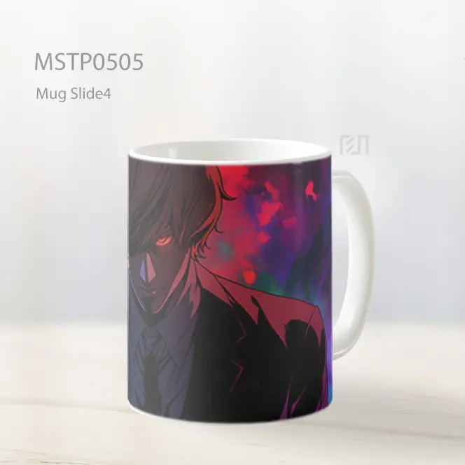 Death Note Light Yagami Warna Warni Mug MSTP0505