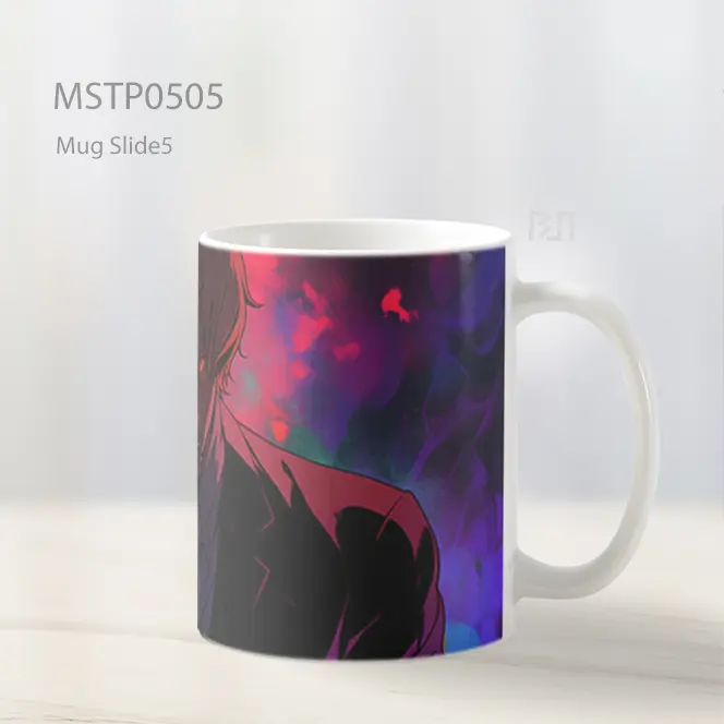 Death Note Light Yagami Warna Warni Mug MSTP0505 - All-side / Desain
