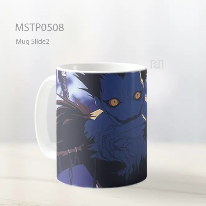 Death Note Ryuk Evil Grin Anime Mug MSTP0508 - All-side / Desain