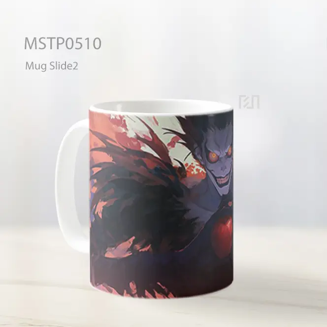 Death Note Ryuk Godaan Apel Mug MSTP0510 - All-side / Desain
