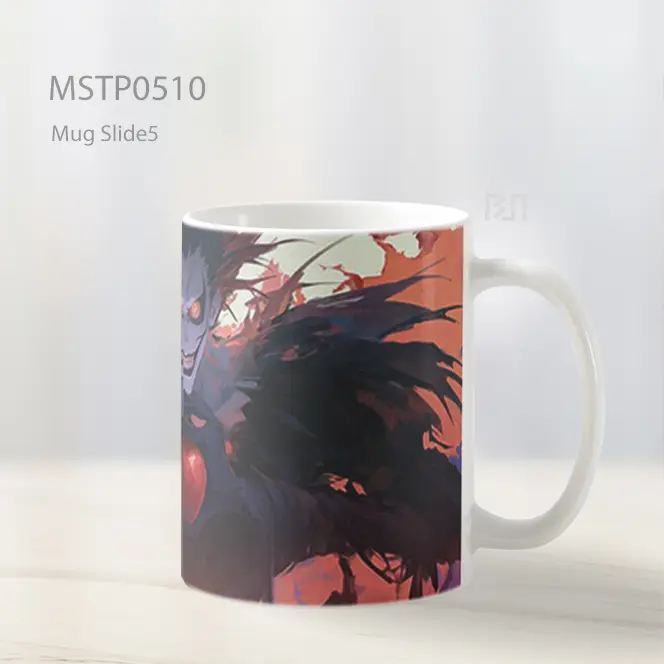 Death Note Ryuk Godaan Apel Mug MSTP0510 - All-side / Desain