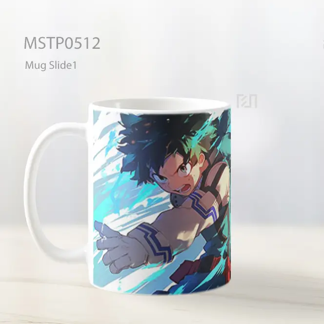 Deku And Bakugo My Hero Academia Adegan Aksi Ganda Mug MSTP0512 - All-side / Desain