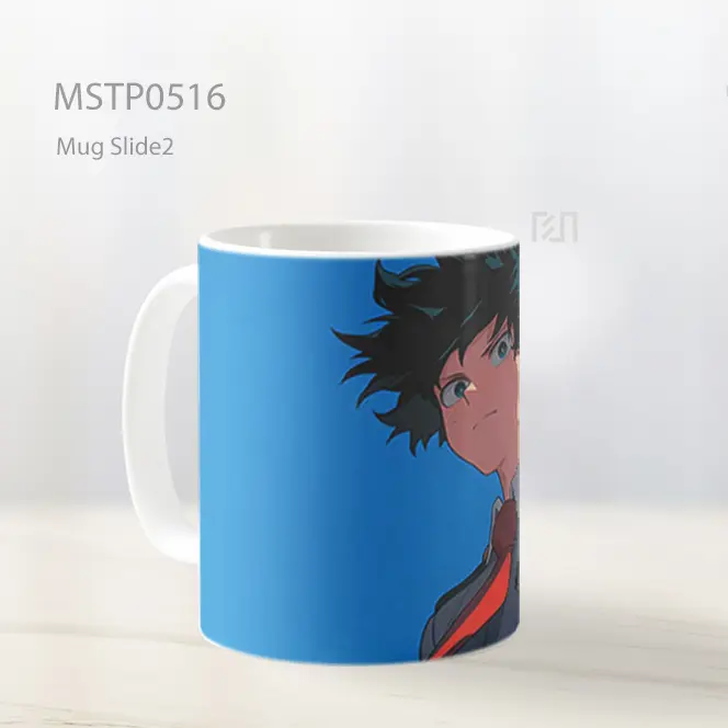 Deku Blue My Hero Academia Mug MSTP0516 - All-side / Desain