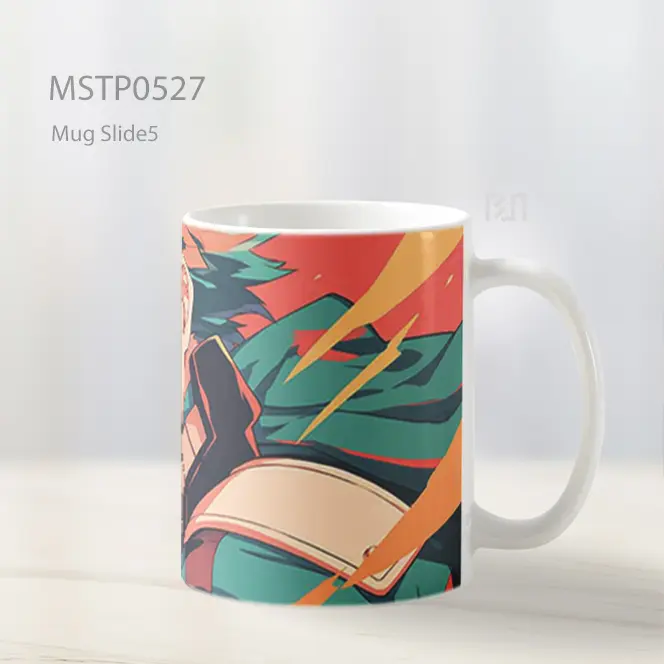Deku Pahlawan Muda Mug MSTP0527 - All-side / Desain