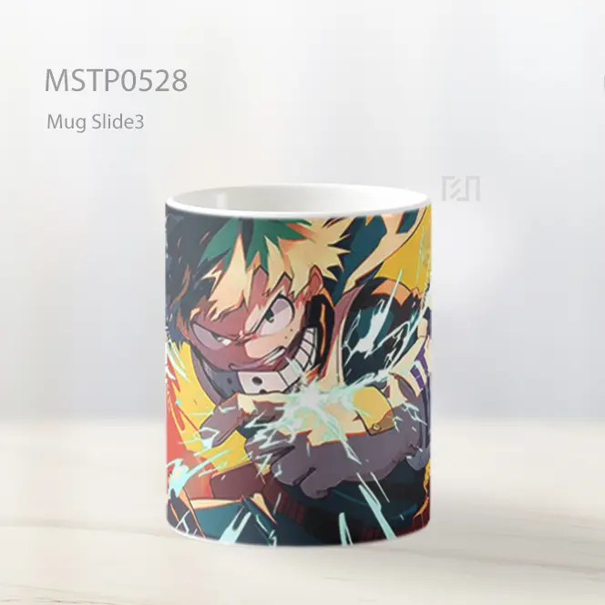 Deku Semangat Bertarung Mug MSTP0528 - All-side / Desain
