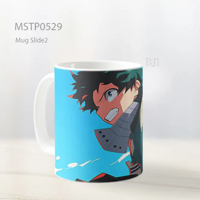 Deku Smash Siap Tempur Mug MSTP0529 - All-side / Desain