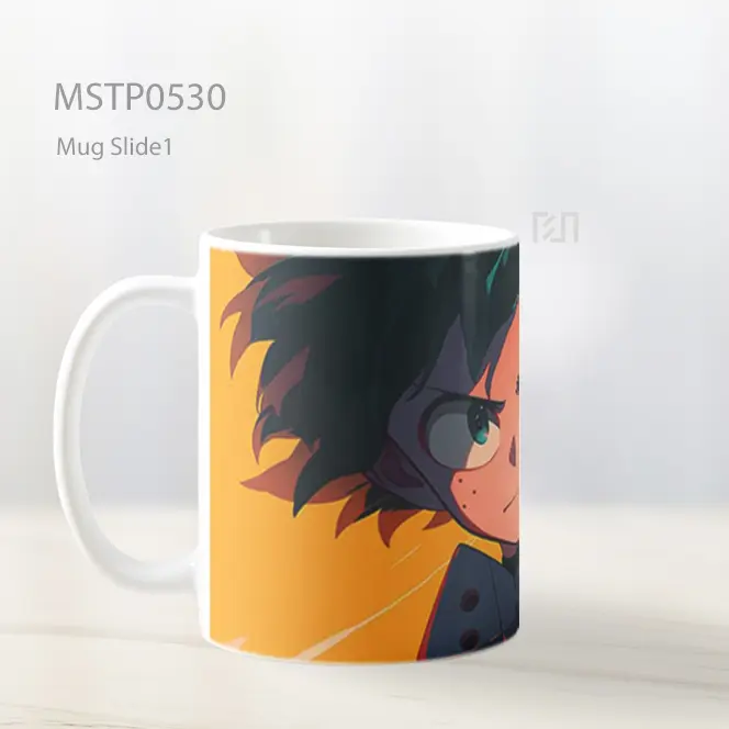 Deku Tatapan Intens Mug MSTP0530 - All-side / Desain