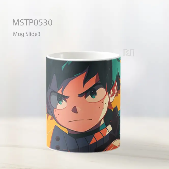 Deku Tatapan Intens Mug MSTP0530 - All-side / Desain