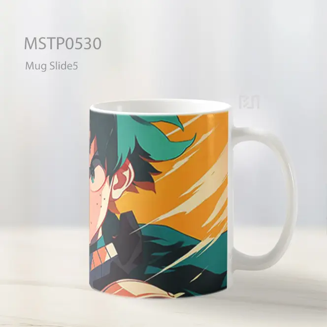 Deku Tatapan Intens Mug MSTP0530 - All-side / Desain