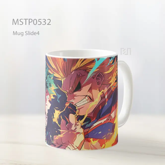 Deku Vs All Might Mha Mug MSTP0532