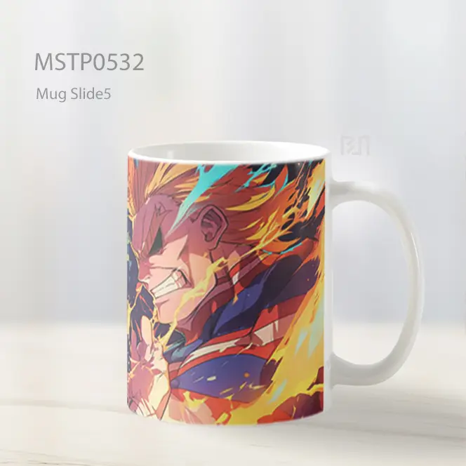 Deku Vs All Might Mha Mug MSTP0532 - All-side / Desain