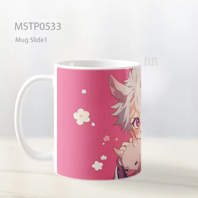 Demon Slayer Chibi Sanemi Shinazugawa Mug MSTP0533 - All-side / Desain
