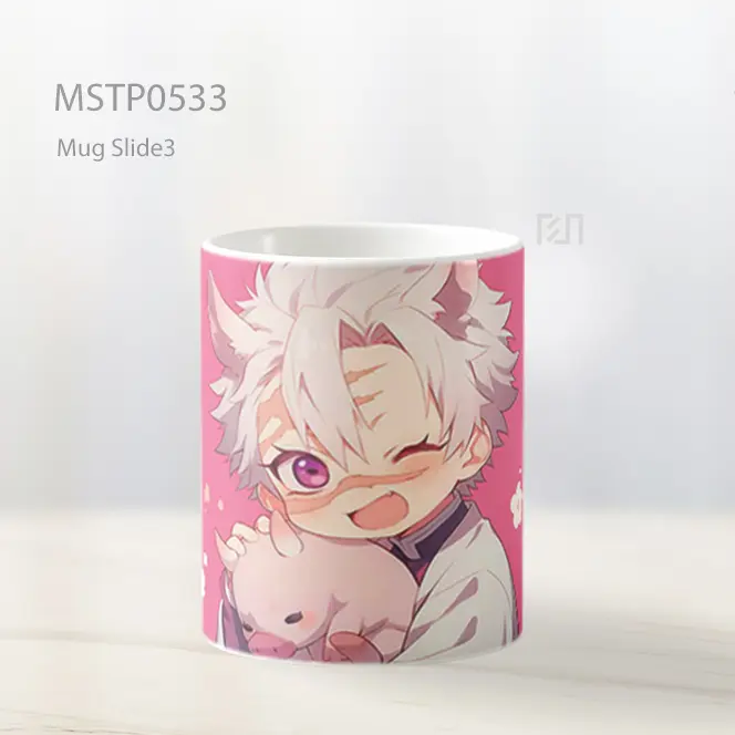 Demon Slayer Chibi Sanemi Shinazugawa Mug MSTP0533 - All-side / Desain