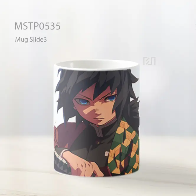 Demon Slayer Giyu Tomioka Fokus 4K Mug MSTP0535 - All-side / Desain
