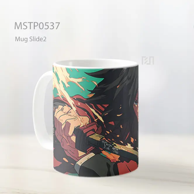 Demon Slayer Giyu Tomioka Keren Mug MSTP0537 - All-side / Desain