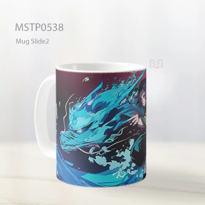 Demon Slayer Giyu Tomioka Naga Air Mug MSTP0538 - All-side / Desain