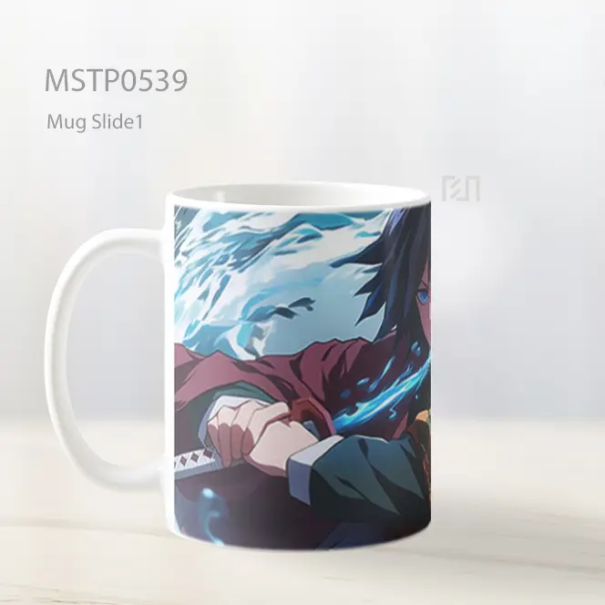 Demon Slayer Giyu Tomioka Pendekar Air Mug MSTP0539 - All-side / Desain