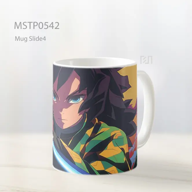 Demon Slayer Giyu Tomioka Siap Bertarung Mug MSTP0542