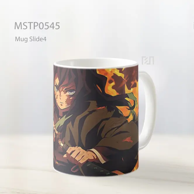 Demon Slayer Giyu Tomioka Sikap Tenang Mug MSTP0545