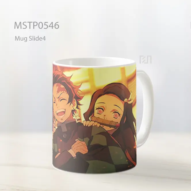 Demon Slayer Group Happy Mug MSTP0546