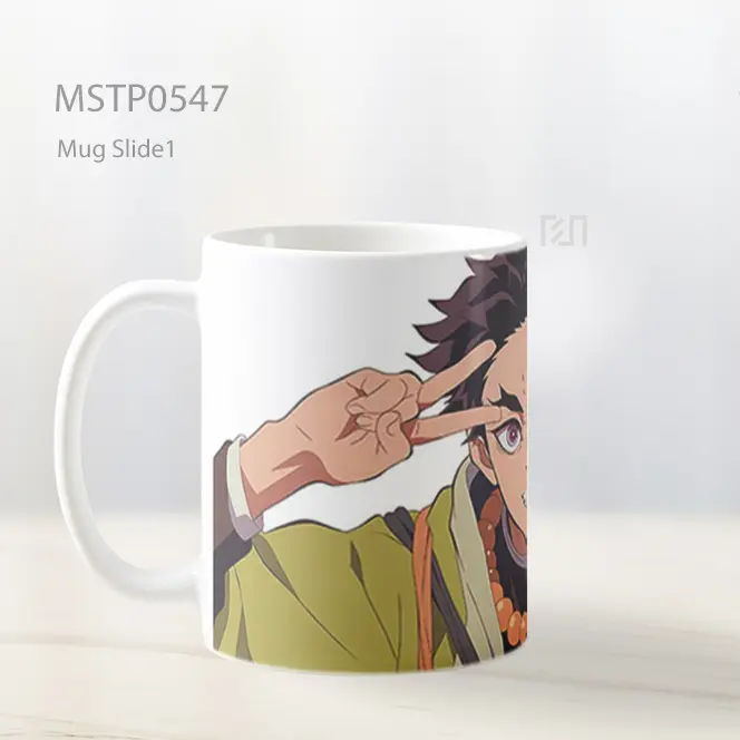 Demon Slayer Gyomei Himejima Bahagia Mug MSTP0547 - All-side / Desain