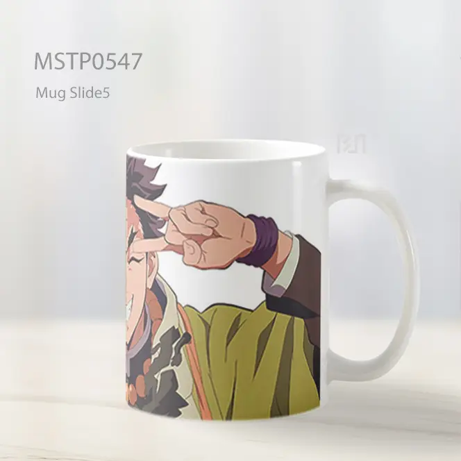 Demon Slayer Gyomei Himejima Bahagia Mug MSTP0547 - All-side / Desain