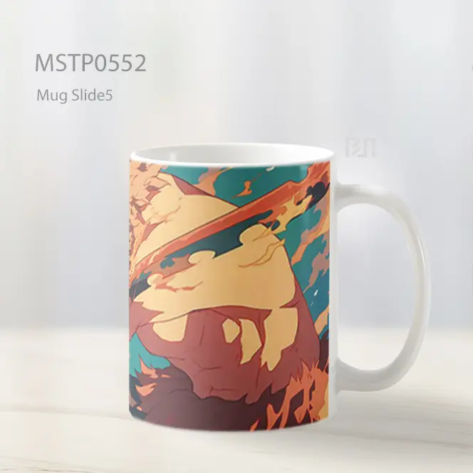 Demon Slayer Inosuke Serangan Liar Mug MSTP0552 - All-side / Desain