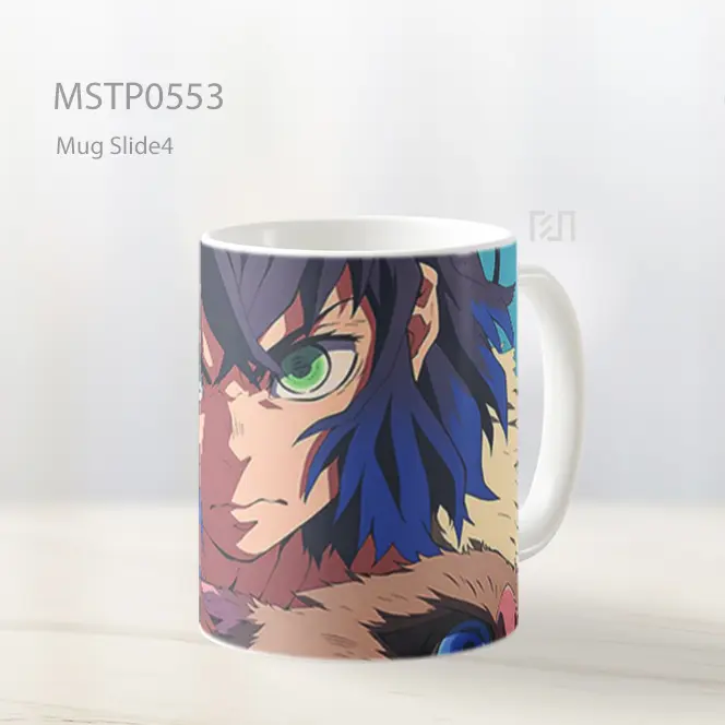 Demon Slayer Inosuke Tanpa Topeng Mug MSTP0553