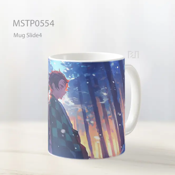 Mug Keramik Premium SNI - Demon Slayer Kimono Salju Mug MSTP0554