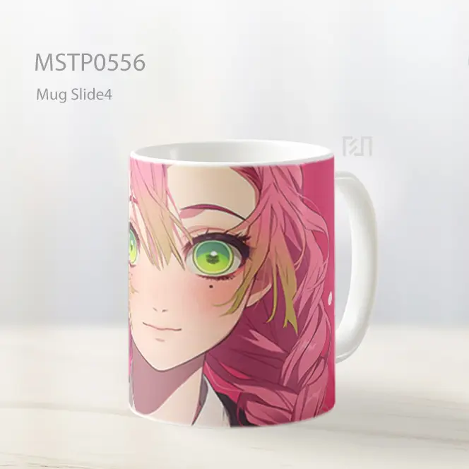 Demon Slayer Mitsuri Kanroji Anime Pink Mug MSTP0556