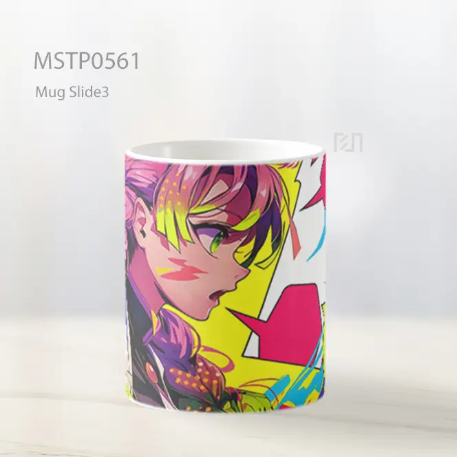Demon Slayer Mitsuri Pop Art Mug MSTP0561 - All-side / Desain