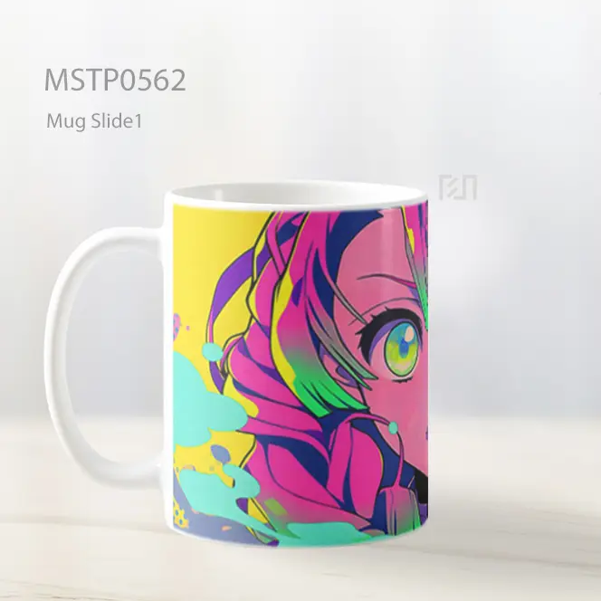 Demon Slayer Mitsuri Pop Art Mug MSTP0562 - All-side / Desain